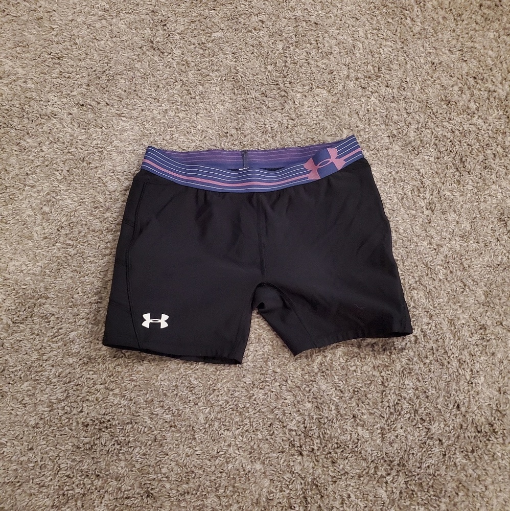 Under armor softball sliders